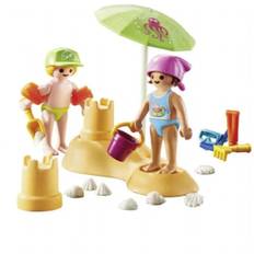 Børn med sandslot Playmobil Byggesæt Figurer 71581