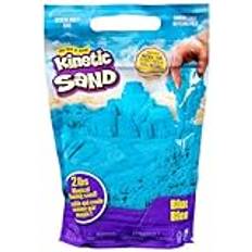 Kinetic Sand Beutel Blau, 907 g - magischer Sand aus Schweden für sauberes, kreatives Indoor-Sandspiel im wiederverschließbaren Beutel, für Kinder ab 3 Jahren