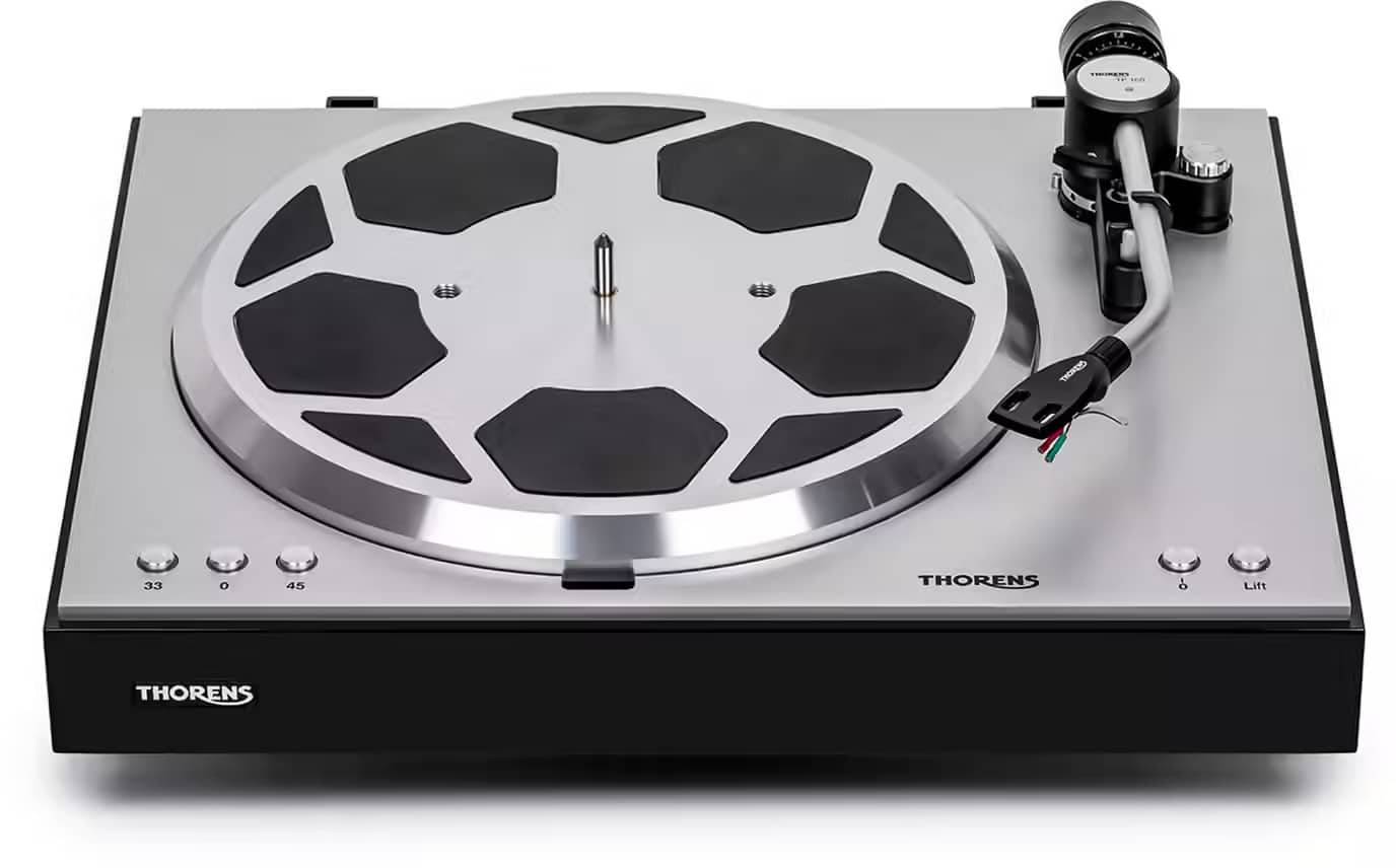 Thorens TD 404 DD - Utan thorens tas 1500 mc pickup Svart Pianolack