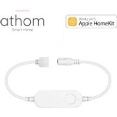 Athom homekit wifi rgb led light strip controller 5v-24v siri röststyrning