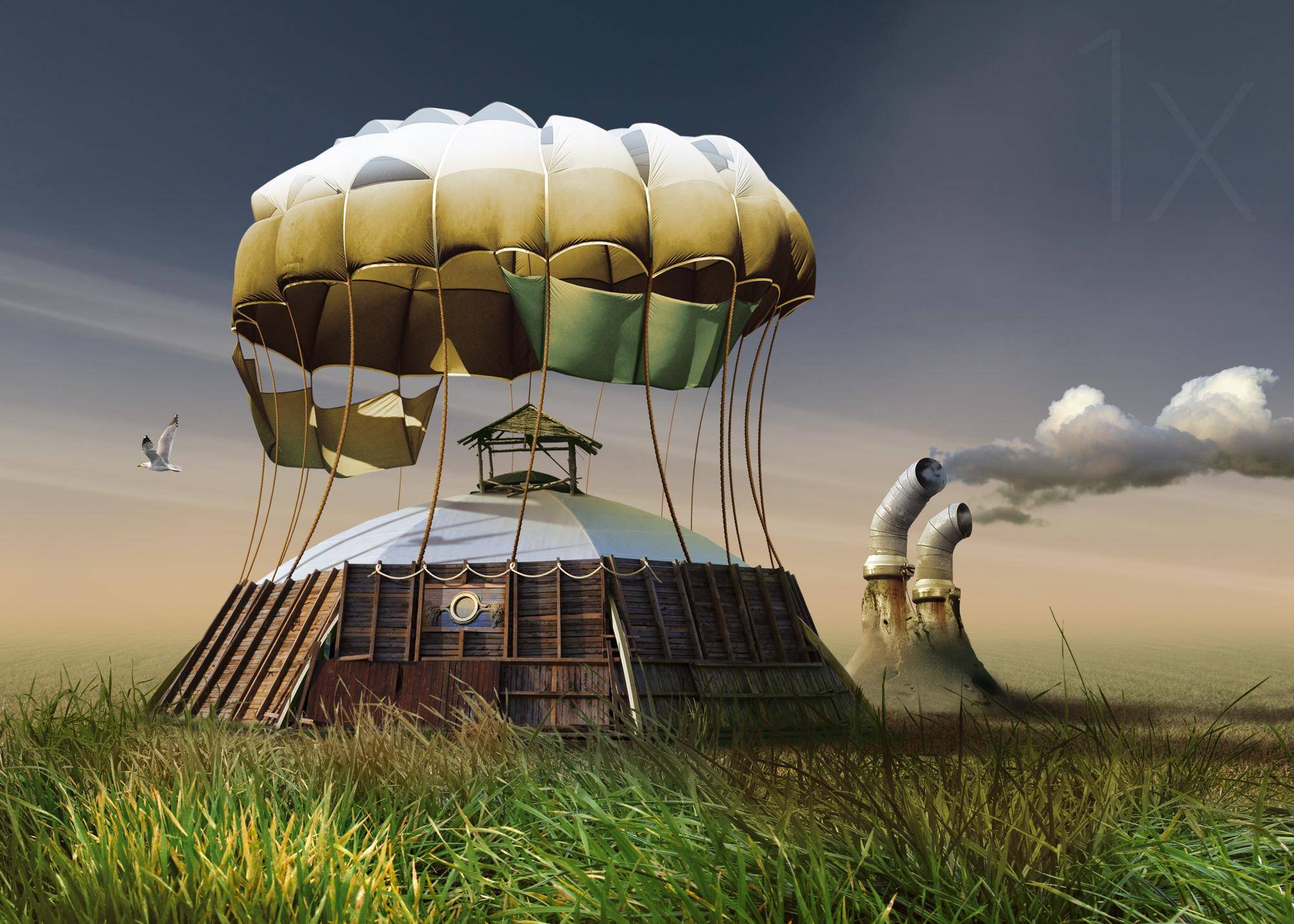 The home Poster och Canvastavla - Poster / 70x50 cm