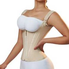 PINSEN 15 Steel Bone Faja Colombian Extreme Girdle Women'S Corset Entrenador De Cintura Latex Waist Trainer Korset Body Shaper