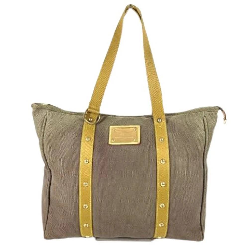 Louis Vuitton Vintage Pre-owned Skuldertaske - Vintage - Dame - Brun - ONE SIZE - Uld