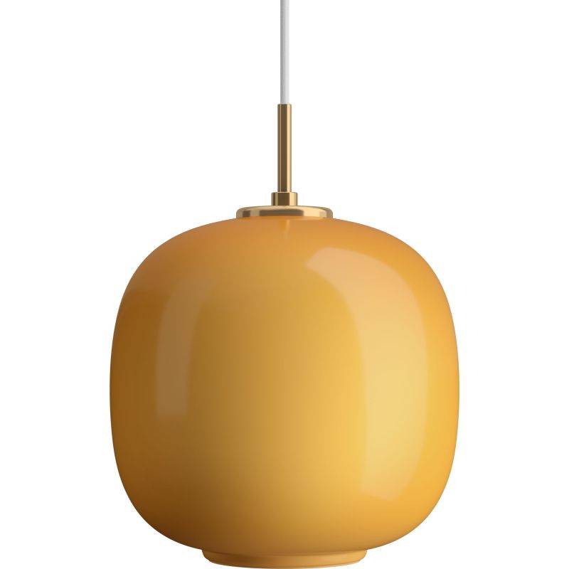 Louis Poulsen VL45 Radiohus Ø250 Amber Glas pendel