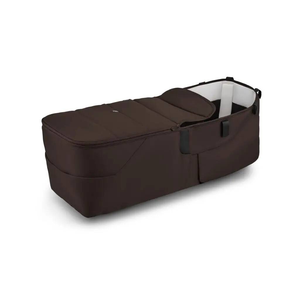 Bugaboo Donkey 6 tvilling liggdelsklädsel komplett Cocoa Brown