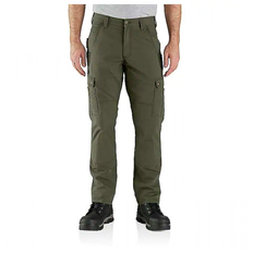 CARHARTT® RIPSTOP CARGO WORKPANTS BASIL GREEN SIZE W34/L34