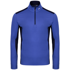 KJUS Cool Recovery Zip Neck Golf Sweater - Blue