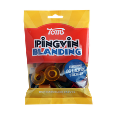 Toms Pingvin Blanding 1x130 g