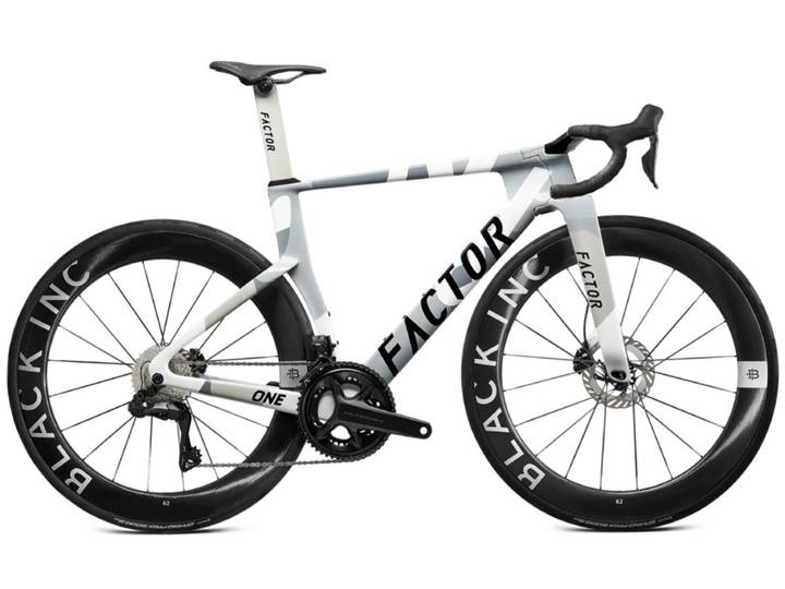 Factor ONE Ultegra Di2 Racercykel Nimbus Grey - Ramstorlek 54 -