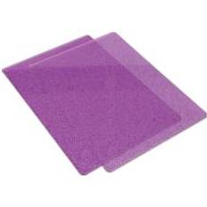 Sizzix Big Shot Cutting Pads Standard 1 Pair - Clear Purple Glitter...