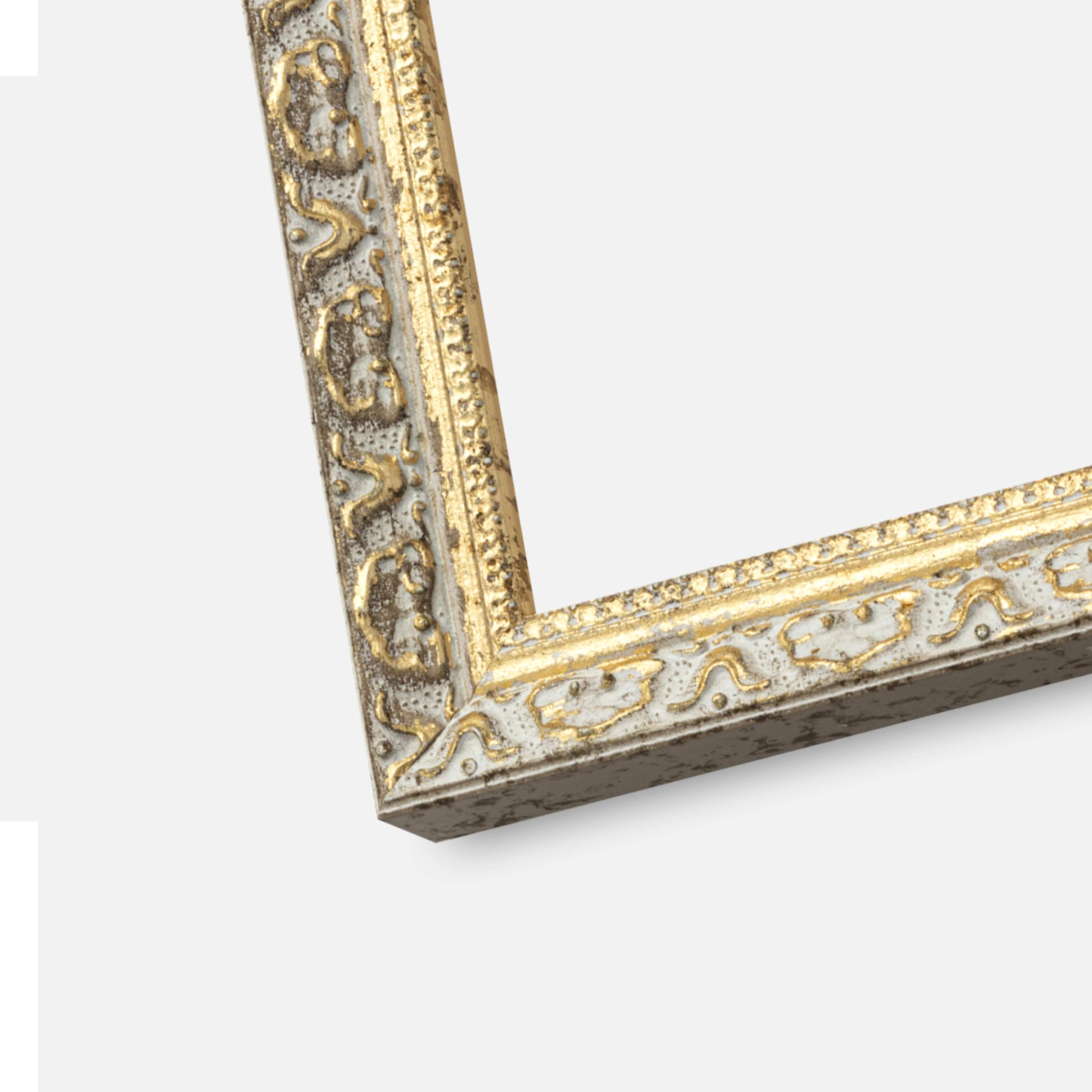 Ram Smith Glas Guld-silver 18x24 cm - Passepartout Svart 13x18 cm