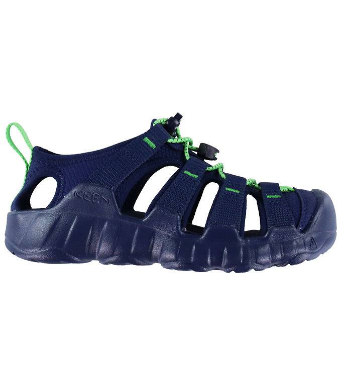 Keen Sandaler - Hyperport H2 Y - Naval Academy/Vibrant Green - KEEN - 34 - Sandal.