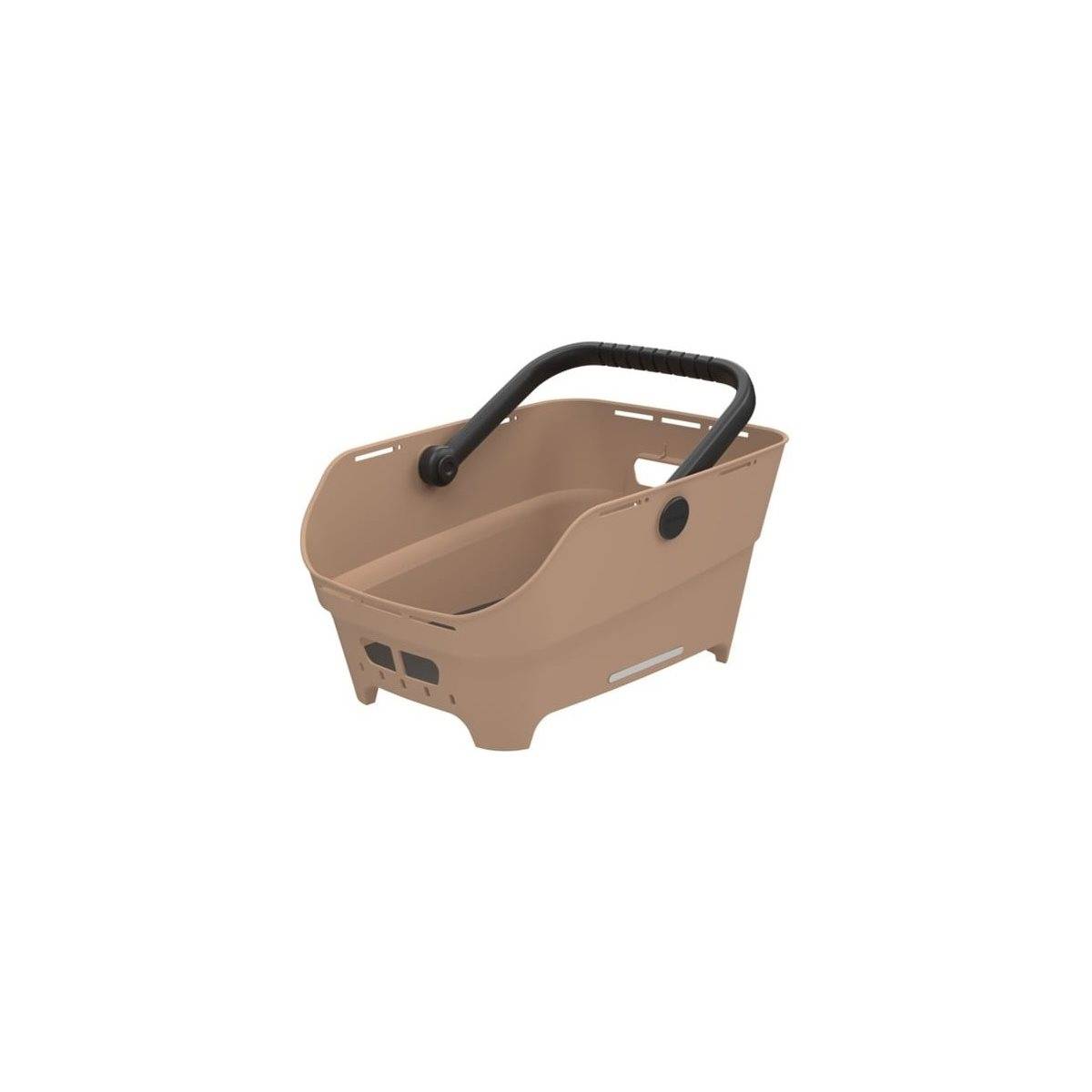 Cykelkorg Basil Cento Neo Bak Plast MIK Sand/Svart 21L