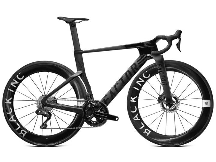 Factor ONE Dura-Ace Racercykel Onyx Black - Ramstorlek 58 -