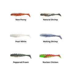 Berkley Gulp Nemesis Prawn Paddle Tail-100mm-New Penny
