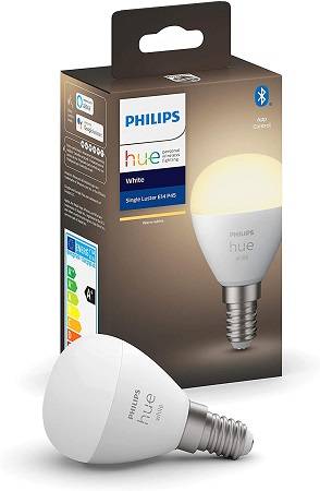 Philips Hue W Luster Smartlampa P45 E14