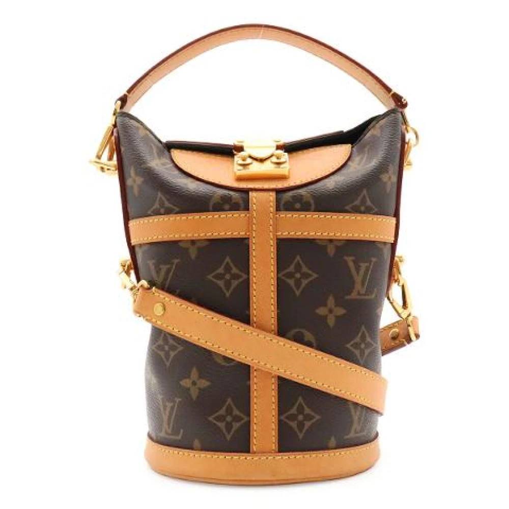Louis Vuitton Vintage Pre-owned Monogram Håndtaske - Vintage - Dame - Brun - ONE SIZE - Uld