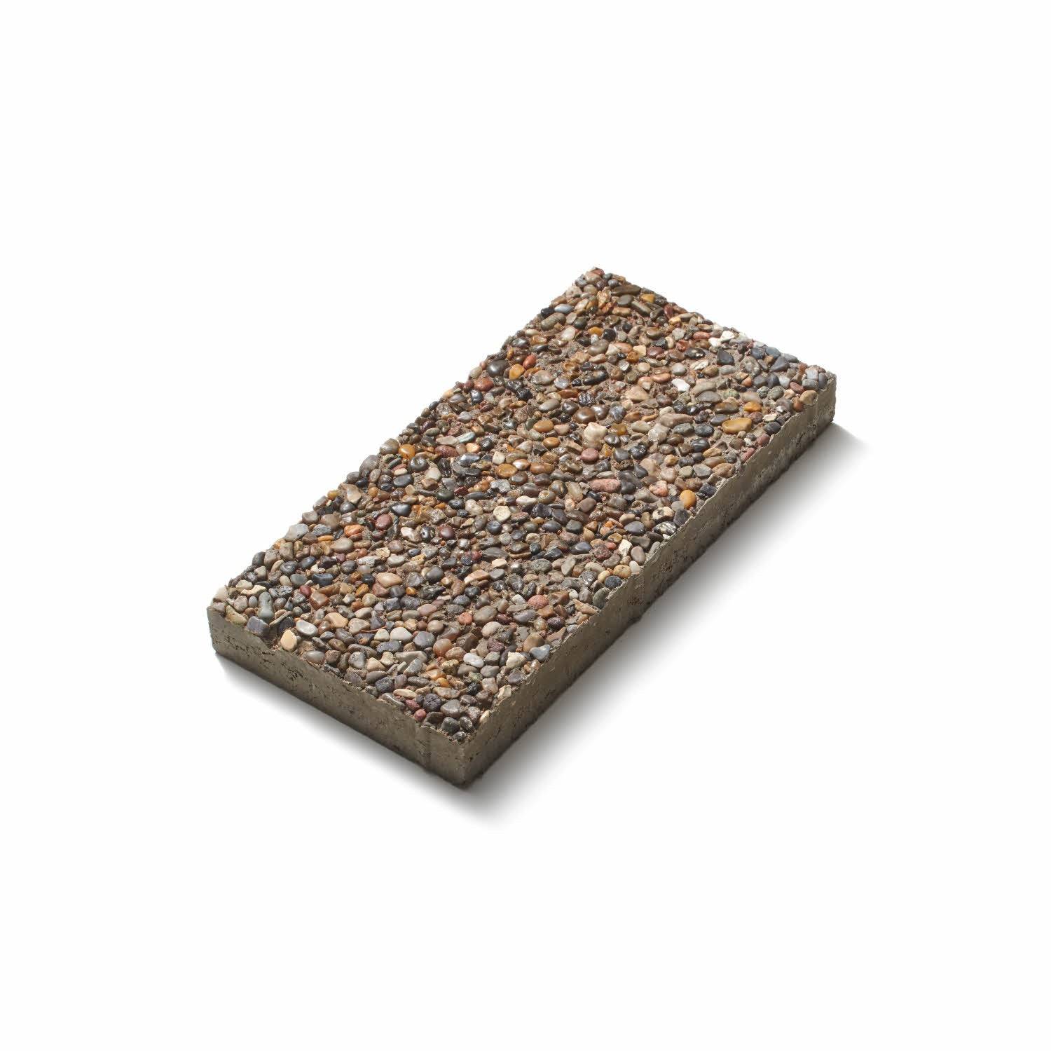 Frilagda plattor 200x400x45 mm / Natursingel