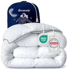 Dreamzie - Ultra Comfort Duvet 135x200 cm - Feather & Duck Down Dun Duvet - Dubbeltäcke - 650gsm - Oeko-Tex, RDS & Downpass Certified
