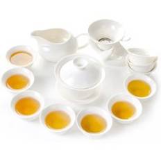 Kinesisk keramisk tekopp i porslin te-servis tekopp med filter gaiwan b027