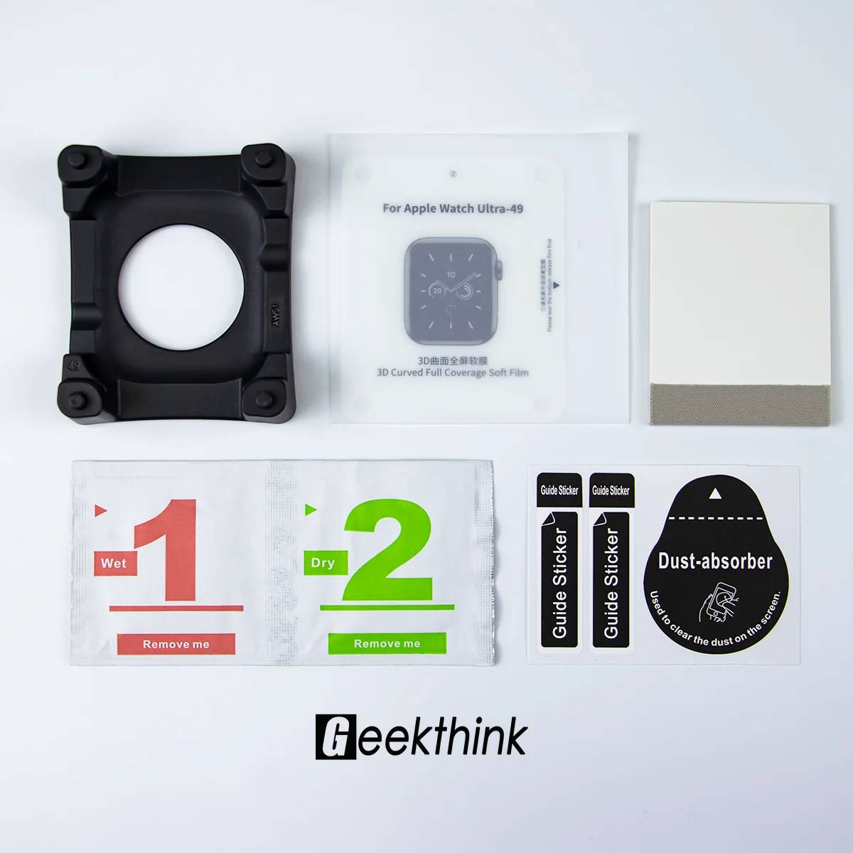HOT Easy Install Hydrogel Film For Apple Watch Ultra 3/2  9 8 7 SE 49mm 41MM 44MM 45MM 38MM S11 S10 46mm 42mm Screen Protector