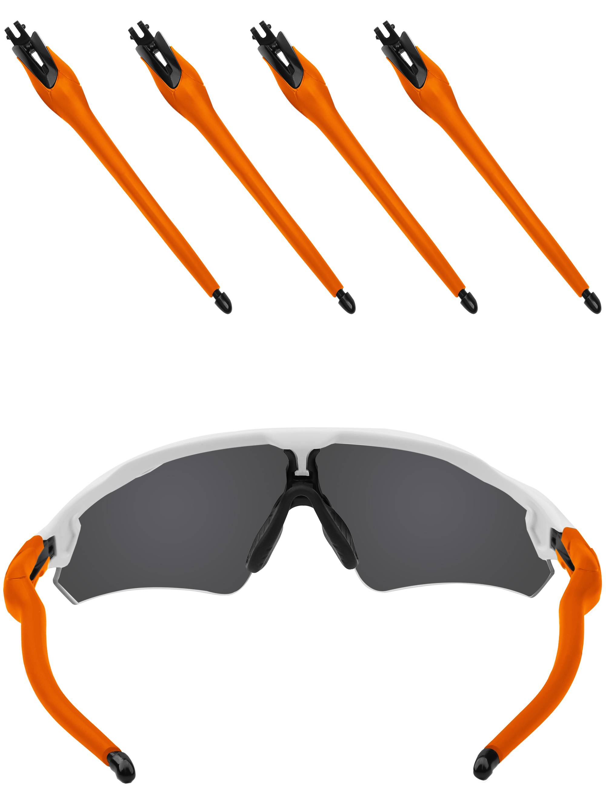 SunglassDoctor Black Replacement Temples Arms Legs For Oakley Radar EV Path OO9208 | Radar EV Pitch OO9211 | Radar EV Advancer