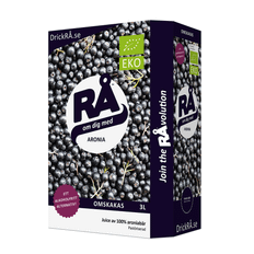 RÅ Aronia Ekologisk - Bag-in-box, 3 L