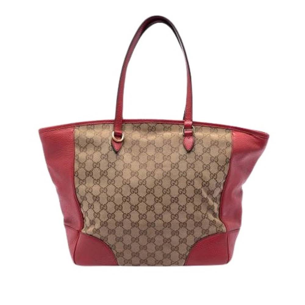 Gucci Vintage Pre-owned The Bree Tote Bag - Vintage - Dame - Flerfarvet - ONE SIZE - Uld
