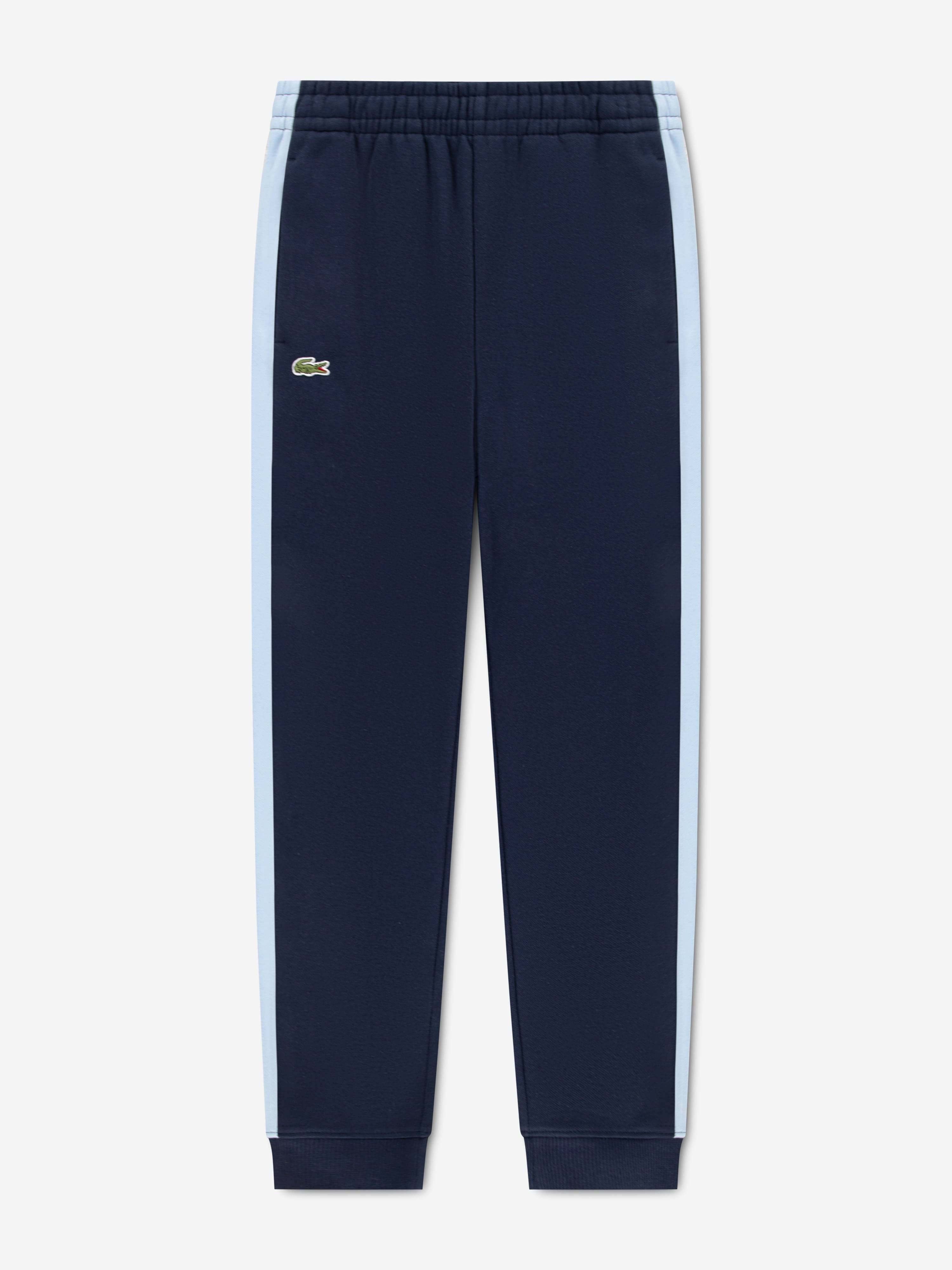 Lacoste Boys Colourblock Joggers in Navy - Navy / 3 Yrs (3 Yrs)