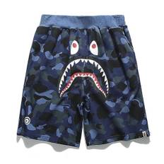Bape shark head shorts til mænd Y