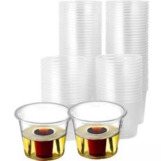 200 stk. Jägerbomb Shotglas Krystalklar – Fejlfri fest med bæredygtig stil