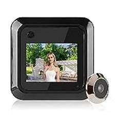 Titthålskamera för Befintligt Titthål 19×12×4 2,4In Smart Door Viewer Tft LCD-skärm 0,3Mp 95 Vidvinkelkamera Fotoinspelning