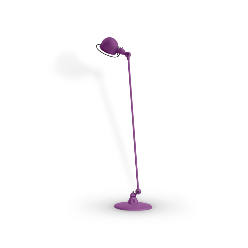 Loft D1200I gulvlampe fra Jieldé - Violet fuschia / Mat