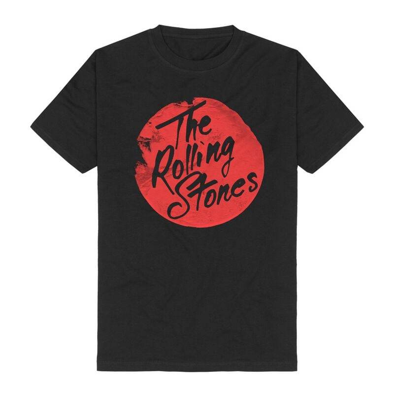 The Rolling Stones T-shirt - Vintage Sticker - S 3XL - för Herr - svart