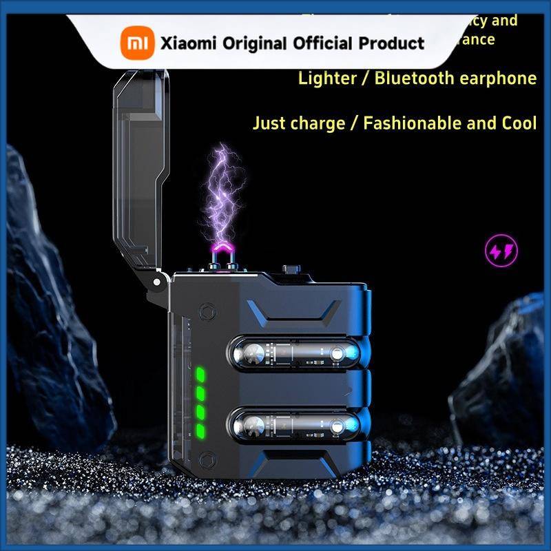 Xiaomi 1. Bluetooth 5.3 Wireless Earbuds With Lighter Charging Case ENC Noise‑Reduction RGB Gaming Headphones svart