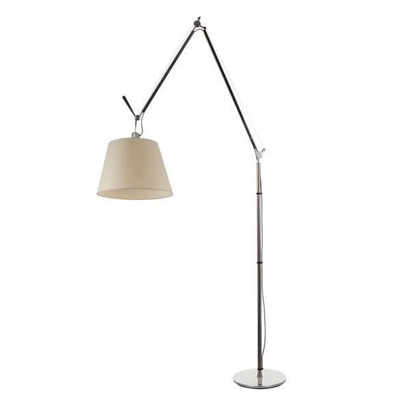 Tolomeo Mega Gulvlampe Pergament 36 cm Skærm med Lysdæmper