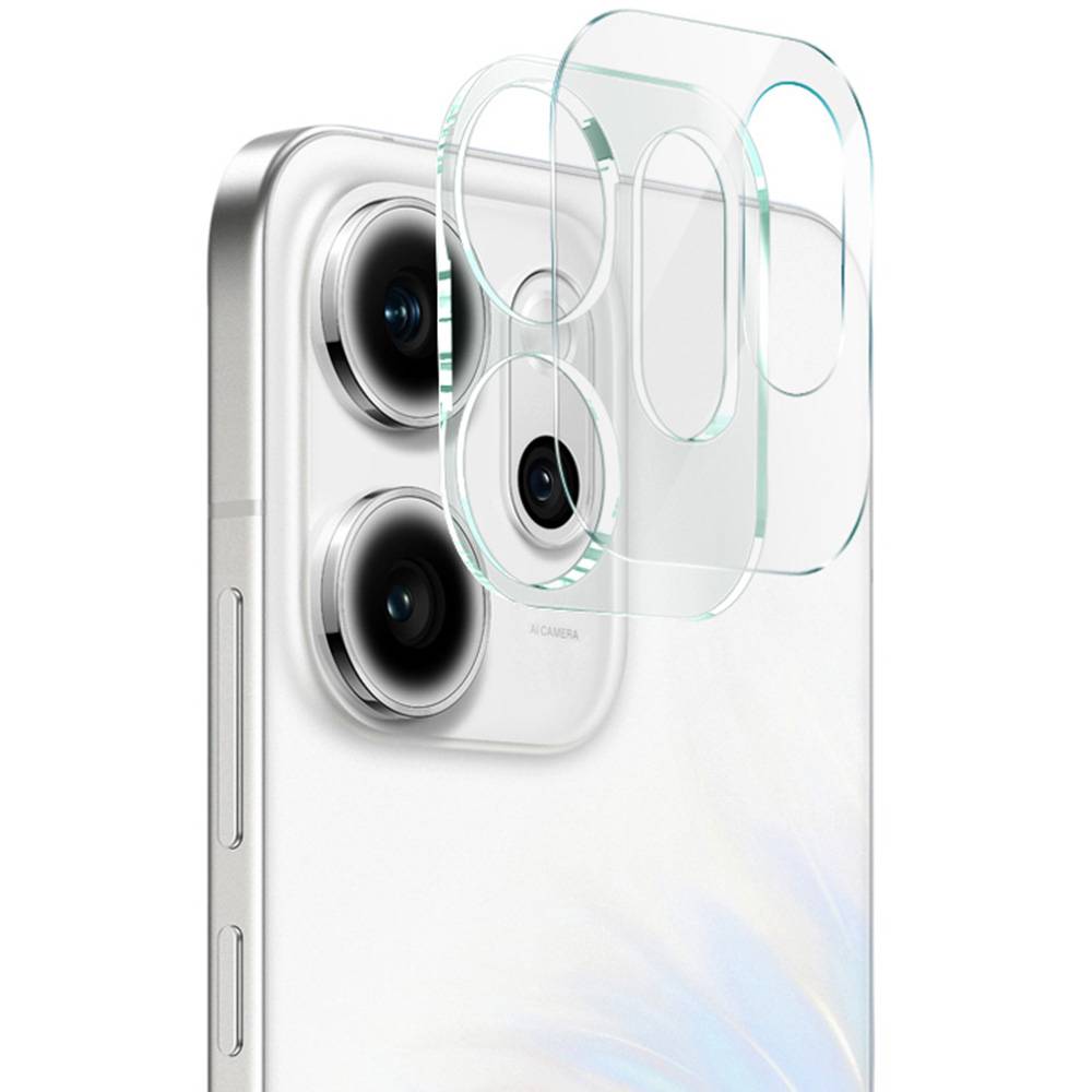 Imak Oppo Reno 14 F Kameraskydd i glas, Genomskinlig