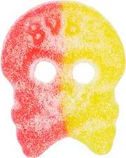 Lemon Raspberry Skalle kartong Bubs