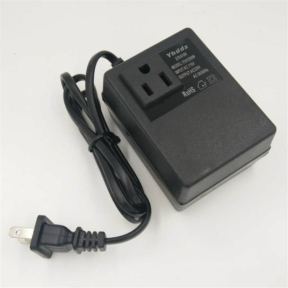 120w 300w ac 110v to 220v spänningsomvandlare regulator resa bärbar omvandlare ställa in transformator adapter steg upp spänning - 120w transformatorer