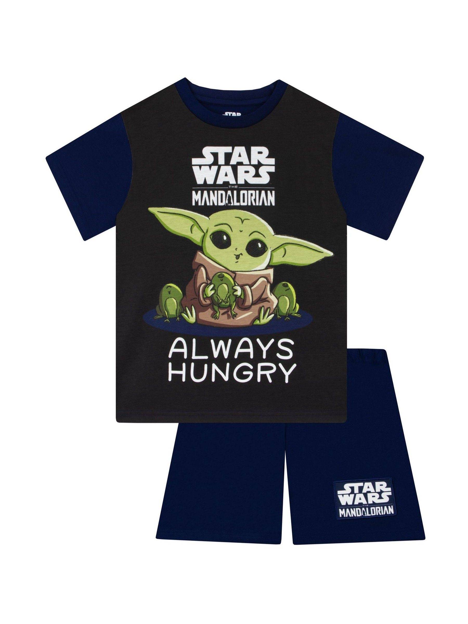 Character Character Blue Star Wars The Mandalorian Short Pyjamas Set