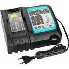 Med laddare bl1860 laddningsbart batteri 18 v 6000 mah litiumjon för makita 18v batteri 6ah bl1840 bl1850 bl1830 bl1860b lxt 400