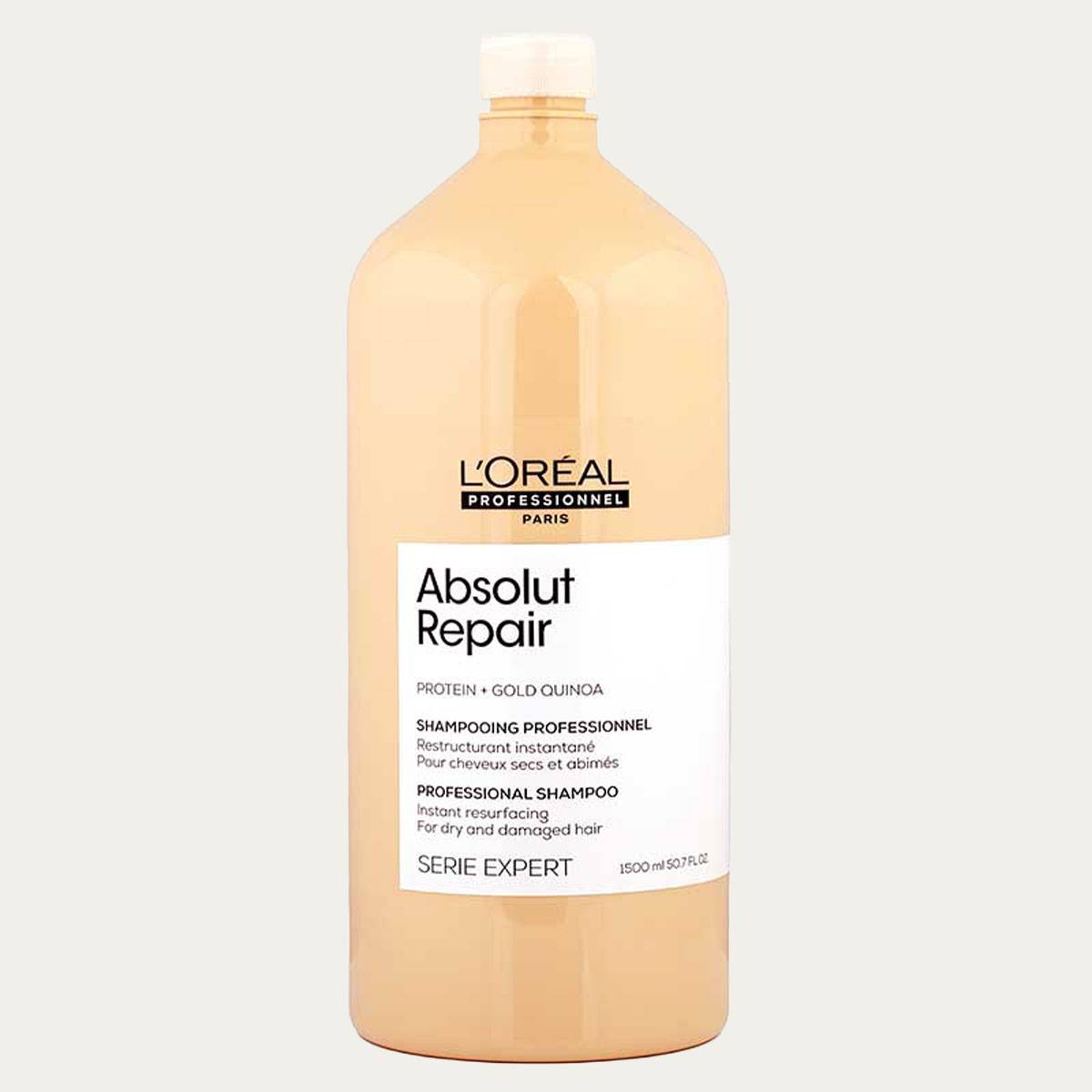 L'Oréal Professionnel Série Expert Absolut Repair Protein + Gold Quinoa Shampoo 1000 ml