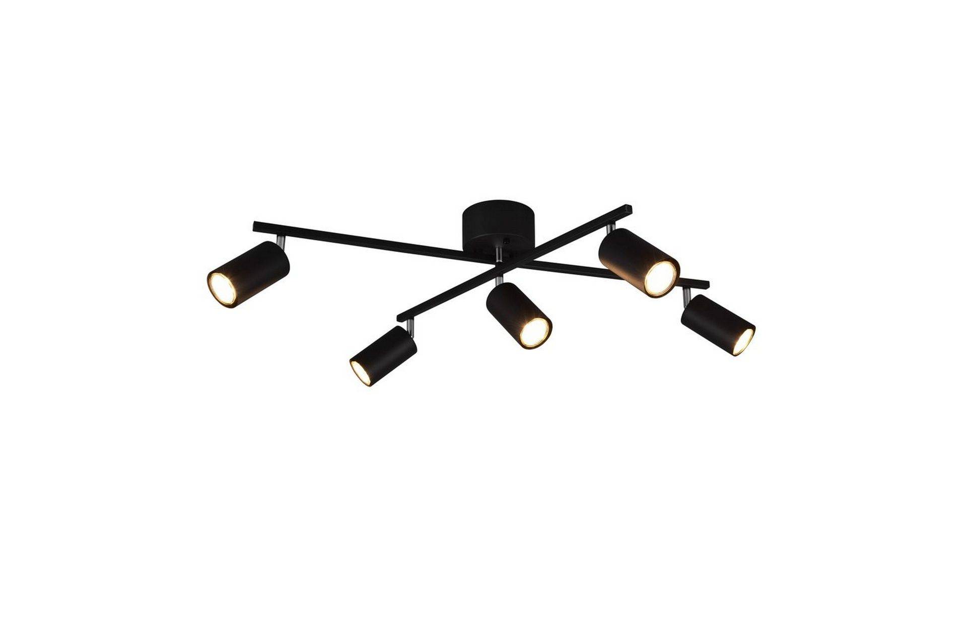 Taklampa TRIO Marlina Mattsvart - & takbelysning Svart Trio Lighting