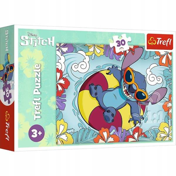 Trefl Stitch-puslespil, 30 brikker, 3+; 1 stk.