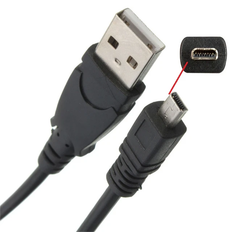 Mini USB kabel 8-pin UC-E6 för Digitalkamera Nikon UC-E6