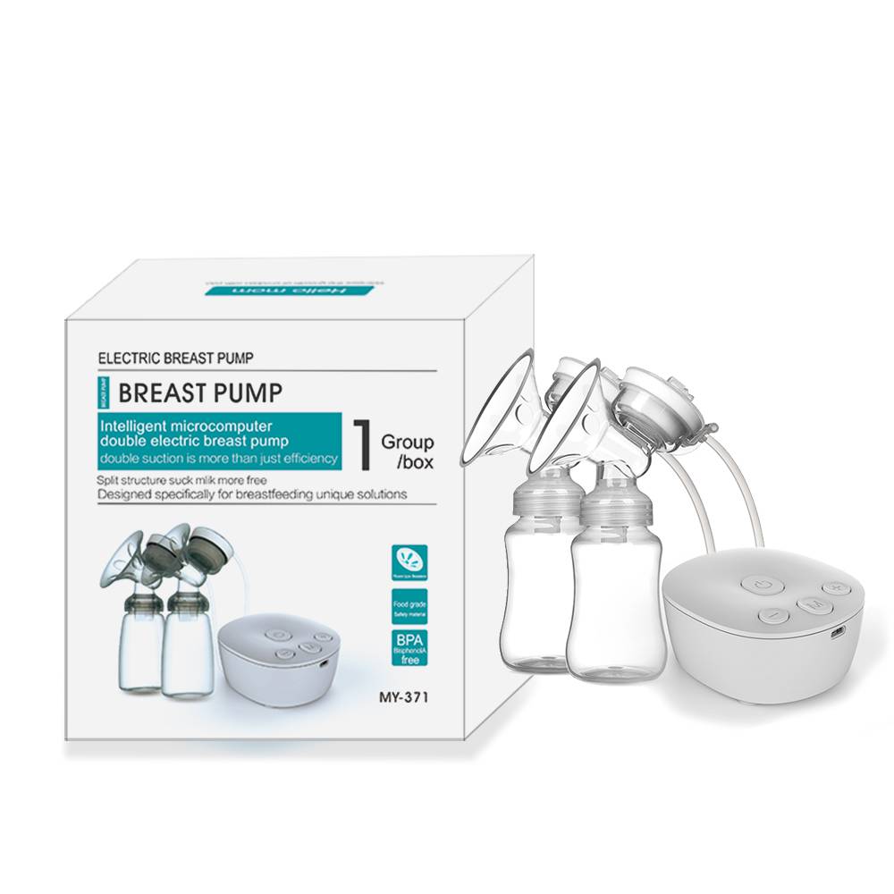 Wholesale Hospital Household Portable Electric Breast Pump Hands Free Intelligent Breast Pump Electric Drive Small Baby Bottle