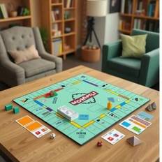 2025 Nytt brädspel för par, oumbärligt för vuxenspelskvällar, inkluderar klassiskt Monopol-spel + interaktiva kort, romantisk dejtpryl, festbordsspel, - Multifärgad (Monopol)