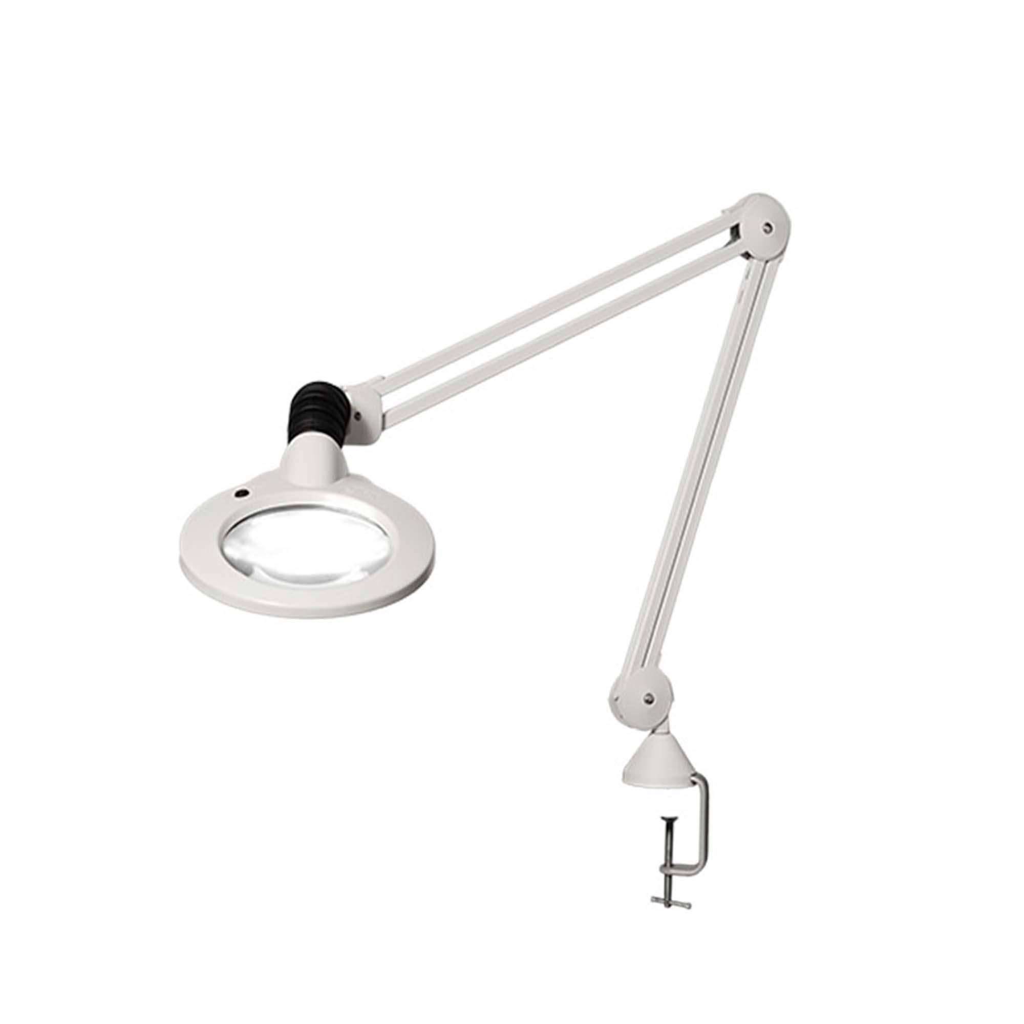Luplampe med lys Luxo KFM 3D.