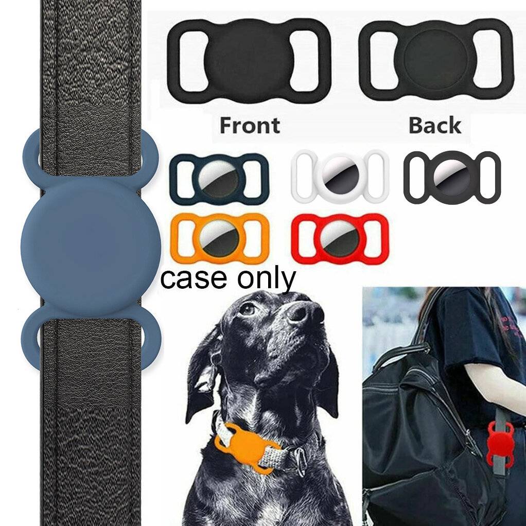 Bakeey bärbar ren silikon skyddshölje ärmar för Apple Airtags bluetooth Tracker