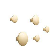 Muuto The Dots Metal - Sæt á 5 stk - Brass